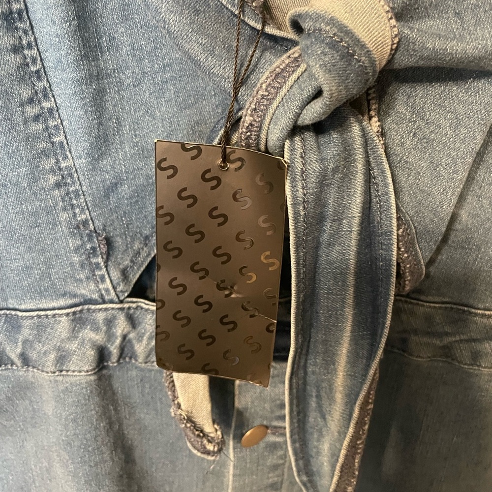 SHEIN Blue Denim Dress - Picture 4 of 12